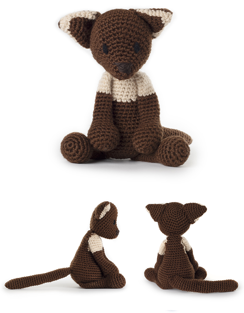 toft abigail the pine marten amigurumi crochet animal